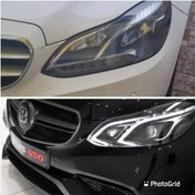 تصویر چراغ جلو جدید بنز e200 مدل ۲۰۱۴ تبدیلی به انجلنت benz w212 
