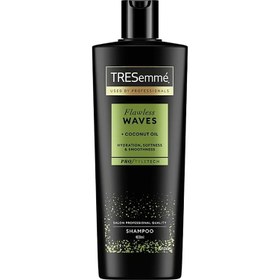 تصویر شامپو موی فر ترسمه TRESemme Flawless Waves Shampoo 