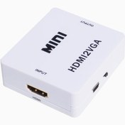 تصویر مبدل HDMI به VGA وی نت مدل V-COHD2VGAM 