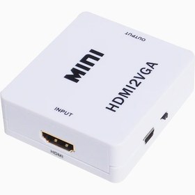 تصویر مبدل HDMI به VGA وی نت مدل V-COHD2VGAM 