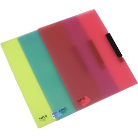 تصویر کلیپ فایل پاپکو مدل A4-101 سایز A4 مات 