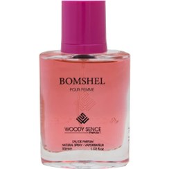 تصویر عطر ادکلن جیبی زنانه وودی سنس مدل Bombshel حجم 30 میلی‌لیتر Woody Sense women's pocket cologne Bombshel ​​model volume 30 ml