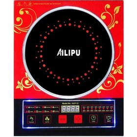 تصویر اجاق گاز شیشه ای القایی برقی Ailipu Alp-12 2200 W با فن اقتصادی کنترل کلید لمسی دیجیتال Ailipu 