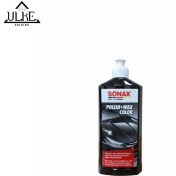 تصویر پولیش واکس مشکی بدنه خودرو سوناکس مدل Polish & Wax Color حجم 500 میلی لیتر 