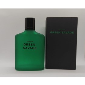 تصویر ادکلن اورجینال برند Zara مدل Green Savage Edt 100 ml کد 303088091 