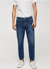 تصویر جین فاق نرمال مردانه | مانگو MANGO Man 57074404 