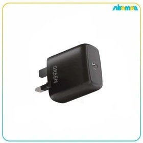 تصویر شارژر دیواری 20 وات گرین مدل Compact Wall Charger - مشکی 