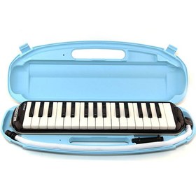 تصویر ملودیکا Alto Melodica سوزوکی مدل STUDY-32 Suzuki STUDY-32 BLUE Alto Melodion with Case, Blue