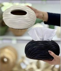 تصویر جای دستمال کاغذی شیار دار - 30 