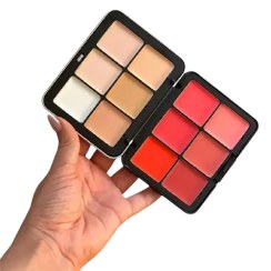 تصویر پالت رژگونه و کانسیلر 12 رنگ make up for ever make up for ever 12 b.palette