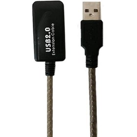 تصویر کابل افزایش طول USB رویال طول 20 متر USB A/B 