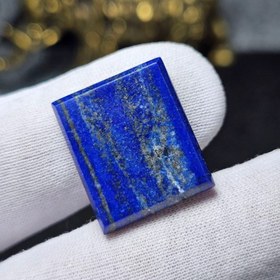 تصویر نگین درشت سنگ لاجورد معدنی کد 35199 