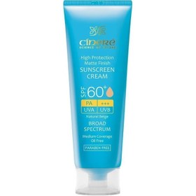 تصویر كرم ضد آفتاب سینره فاقد چربی رنگی 50 میل Cinere Sunscreen  Oil Free Tinted Cream SPF60