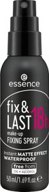 تصویر اسپری فیکس کننده آرایش Essence Fix &amp; Last 18H، 198 میلی لیتر - ارسال 20 روز کاری 