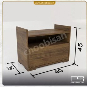 تصویر پاتختی تک کشو 