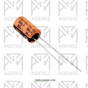 تصویر خازن الکترولیتی 100 میکروفاراد 35 ولت 