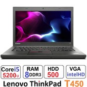 تصویر لپ تاپ استوک لنوو T450 | 8GB RAM | 500GB HDD | i5 ا Laptop Lenovo  Thinkpad T450 Laptop Lenovo  Thinkpad T450