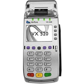 تصویر کارتخوان ارزان نمایشگاهی وریفون520ثابت فعالسازی رایگان رجیستر شده قانونی VERIFONE VX520 STOCK