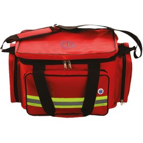 تصویر کیف اورژانس برزنتی سایز بندی بدون تجهیزات 