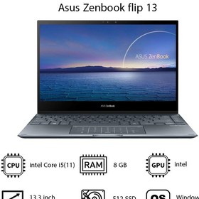 تصویر لپ تاپ Asus Zenbook Flip 13 