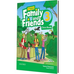 تصویر کتاب زبان Family and Friends 3 ویرایش دوم رحلی انتشارات آکسفورد 