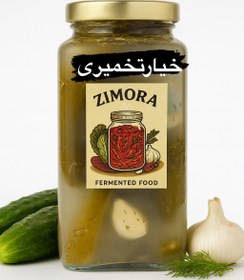 تصویر خیار تخمیری 