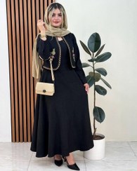 تصویر جلیقه و سارافان زنانه شانتون مدل کلوش کد 18 kot va sarafan