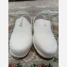 تصویر گیوه سایز 46 زیره آبی و قرمز 