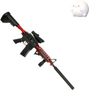 تصویر تفنگ M4/تیر ژله ای 