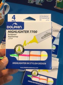 تصویر ست ماژیک هایلایت کره ای دلفین Dolphine highlighter