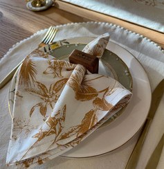 تصویر حلقه دستمال چوبی 