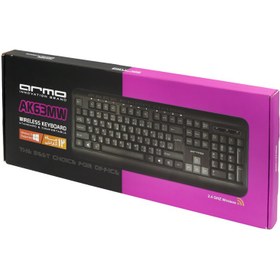 تصویر کیبورد بی سیم Armo AK63MW Armo AK63MW Wireless Keyboard