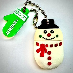 تصویر فلش مموری ایکس انرژی مدل اسنومن با ظرفیت 32 گیگابایت x-ENERGY Snowman 32GB USB 3.1 Flash Memory