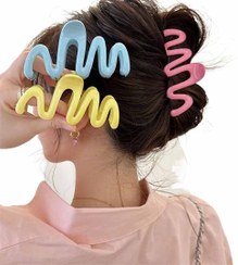 تصویر کلیپس موج فلزی مرواریدی طرح کد ۳۱ 