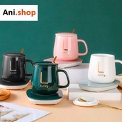 تصویر ماگ هیتردار 400 میل مدل LUCKY 