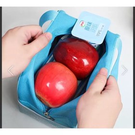 تصویر ساک غذا تدی زیپ دار عایق حرارتی بچگانه 