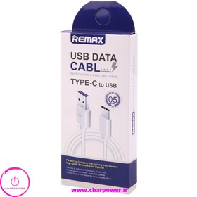 تصویر کابل شارژ USB به Type-C طول 0.9 متر ریمکس Remax مدل 05 