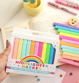 تصویر ماژیک هایلایتر مکعبی 