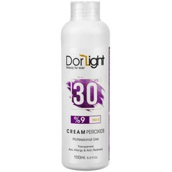 تصویر اکسیدان 9% حجم 150میل دورلایت Dorlight No2 Oxidant 150ml