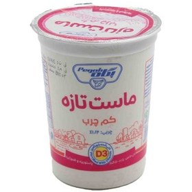 تصویر پگاه ماست لیوانی 500 گرمی کم چرب1/4 غنی شده با ویتامین D 