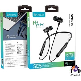 تصویر هندزفری گردنی سلبریت SE5 Celebrat SE5 Neckband Handsfree