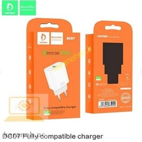 تصویر شارژر دیواری دنمن مدل DENMEN DC07 DENMEN Wall Charger | DC07