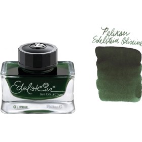 تصویر شیشه جوهر خودنویس Pelikan Edelstein Olivine سبز 