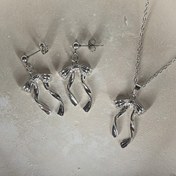 تصویر نیم ست استیل پاپیون 