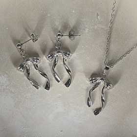 تصویر نیم ست استیل پاپیون 