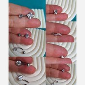 تصویر پیرسینگ آبکاری شده ضد حساسیت 