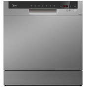 تصویر ماشین ظرفشویی رومیزی مایدیا مدل WQP8 3802F ظرفیت ۸ نفره Midea Countertop Dishwasher WQP8 3802F