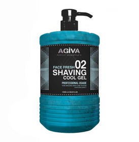 تصویر ژل اصلاح خنک کننده آگیوا AGIVA مدل COOL GEL حجم 1000 میلی لیتر 