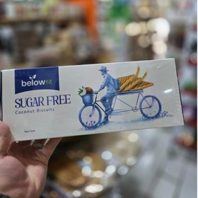 تصویر بیسکوییت نارگیلی بدون قند بیلوفیت 