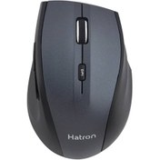 تصویر ماوس بی سیم هترون مدل HMBT130SL WIRELESS MOUSE Hatron HMBT130SL